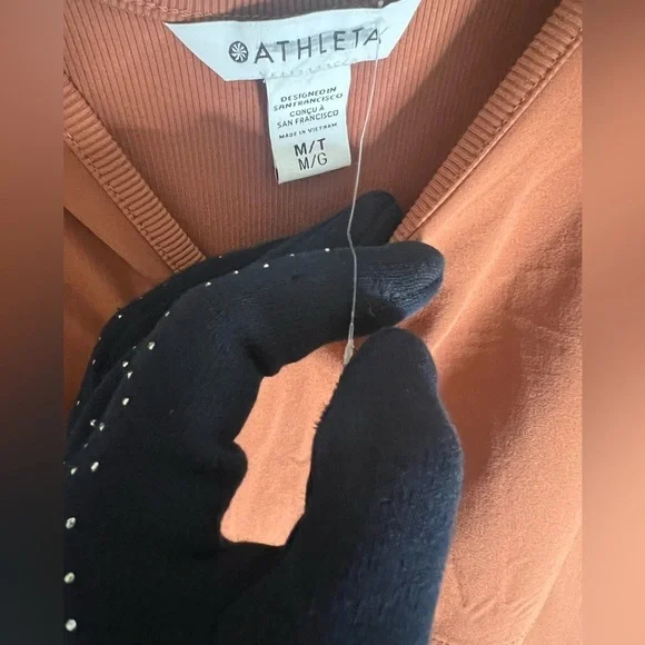 NWOT Athleta Women’s Passenger M/T  Wide Leg Rust Jumpsuit - Picture 5 of 11